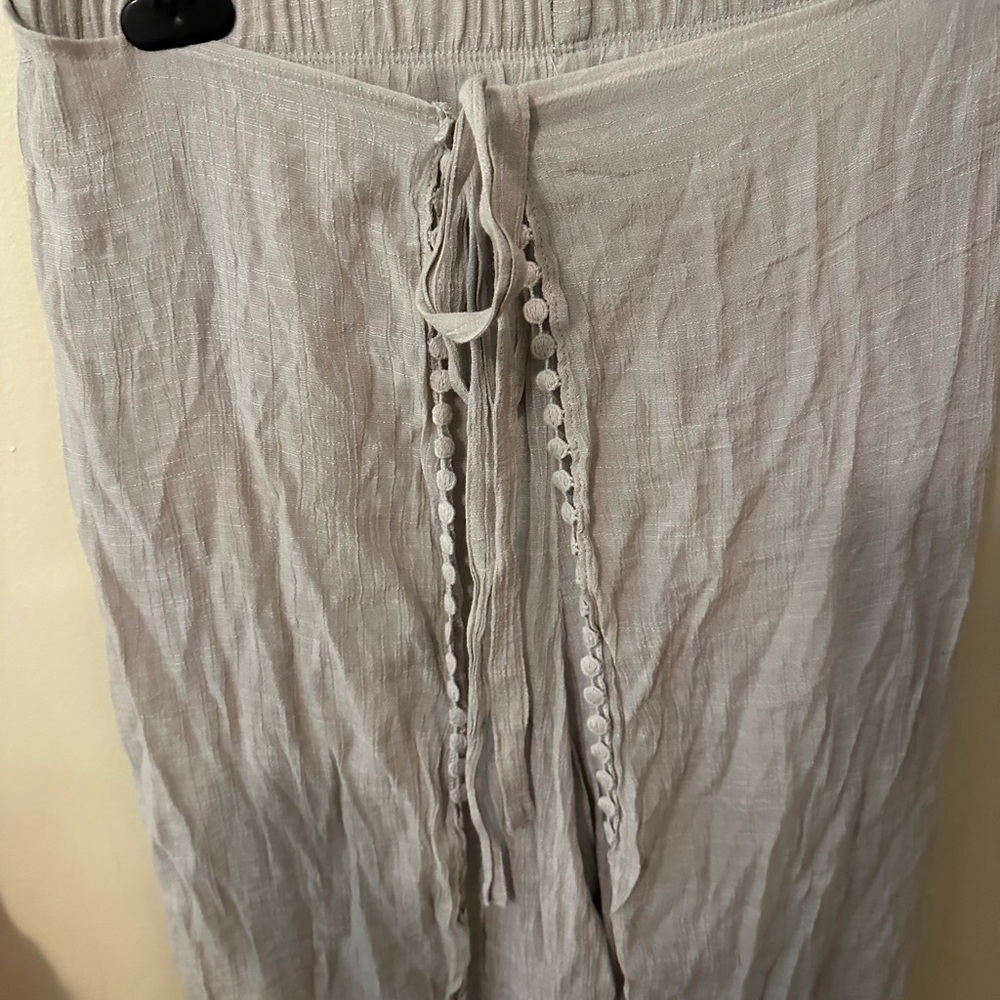 Linen beach pants - Picture 4 of 12